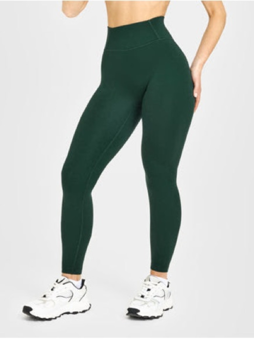Oner Active Timeless High Waisted Leggings with White Logo